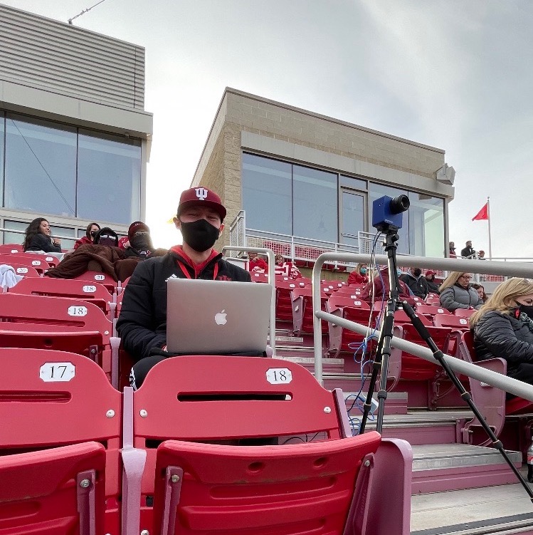 A picture from Adam's work at Indiana Baseball